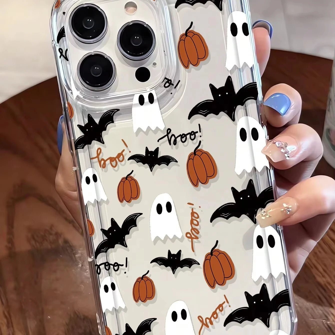 customizable halloween bat mobile phone case for iphone 16 air pro max 14 7 plus transparent tpu coque back cover popular customizable halloween bat mobile phone case for iphone 16 air pro max 14 7 plus transparent tpu coque back cover popular