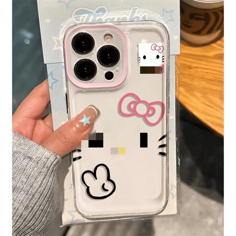 cute kt cat phone case for the iphone 16promax/16 phone case the design sense of iphone15 is 14 cute 13 transparent 12 cute kt cat phone case for the iphone 16promax/16 phone case the design sense of iphone15 is 14 cute 13 transparent 12