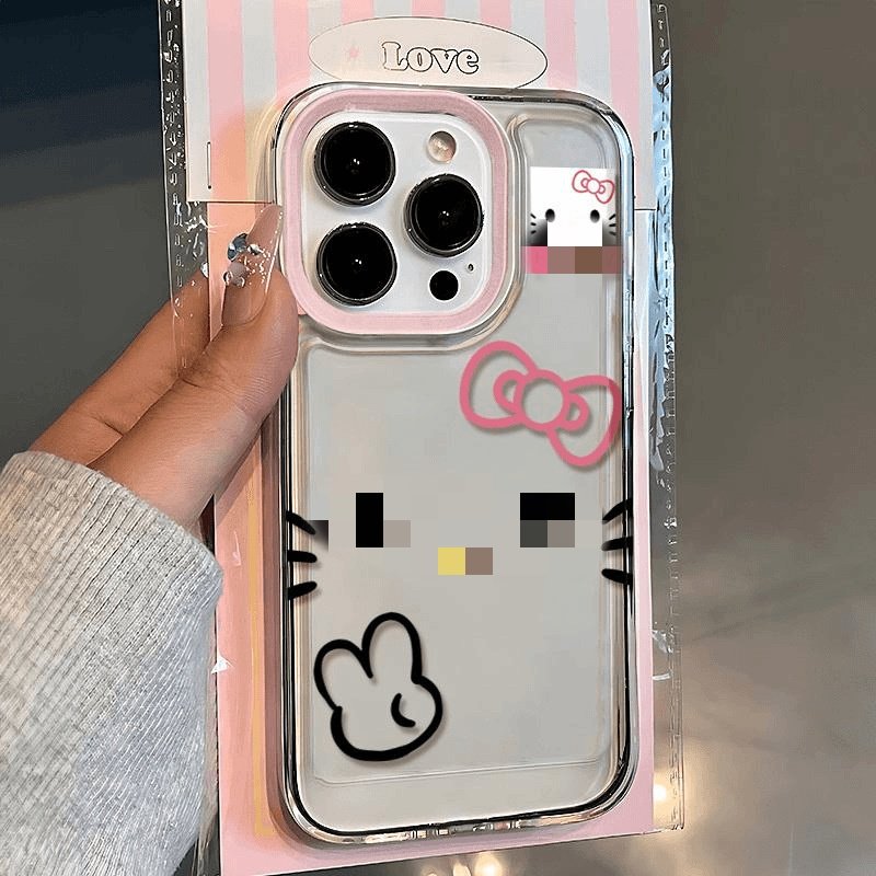 cute kt cat phone case for the iphone 16promax/16 phone case the design sense of iphone15 is 14 cute 13 transparent 12 cute kt cat phone case for the iphone 16promax/16 phone case the design sense of iphone15 is 14 cute 13 transparent 12