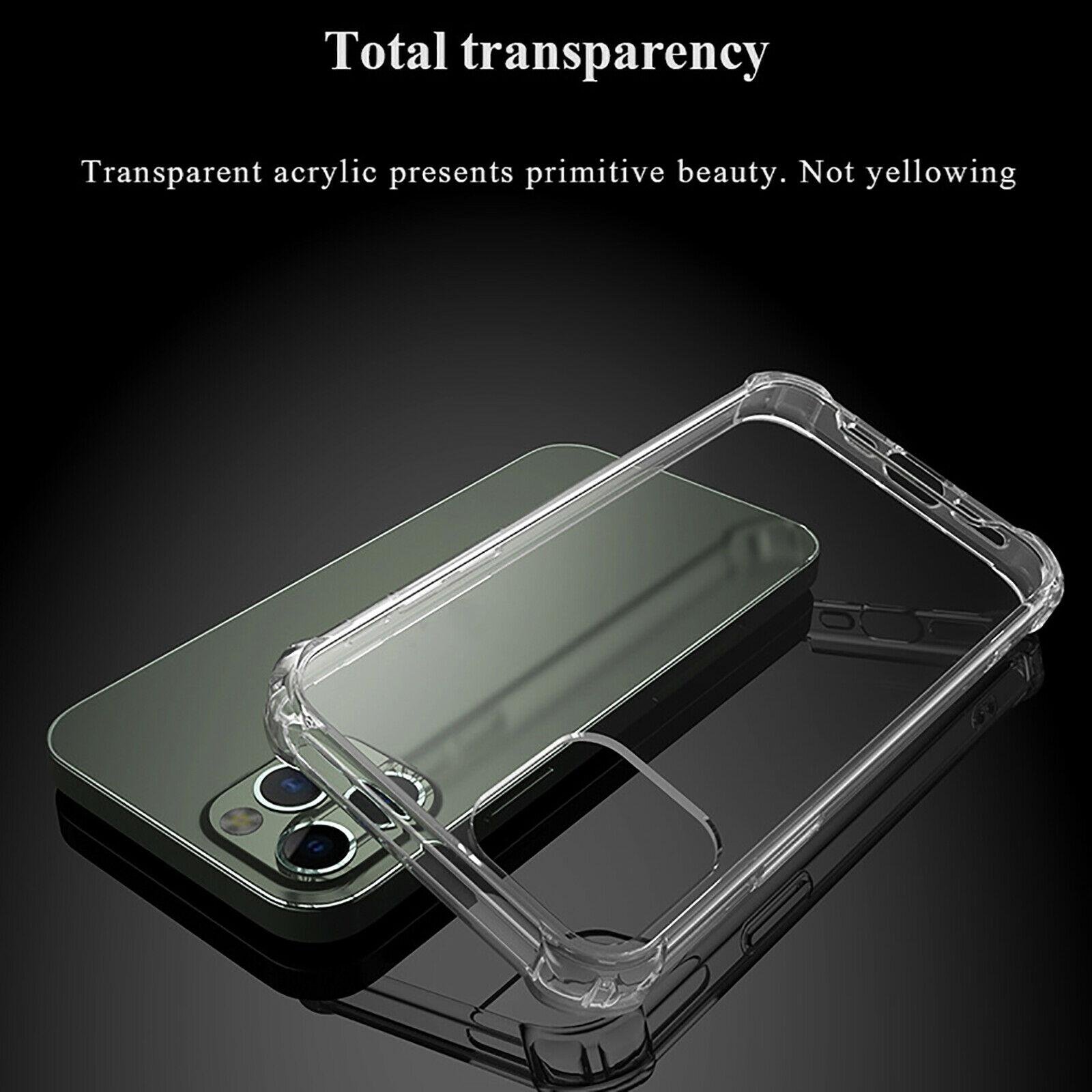 1pc anti drop transparent shell phone case protective cover for iphone12 series 1pc anti drop transparent shell phone case protective cover for iphone12 series