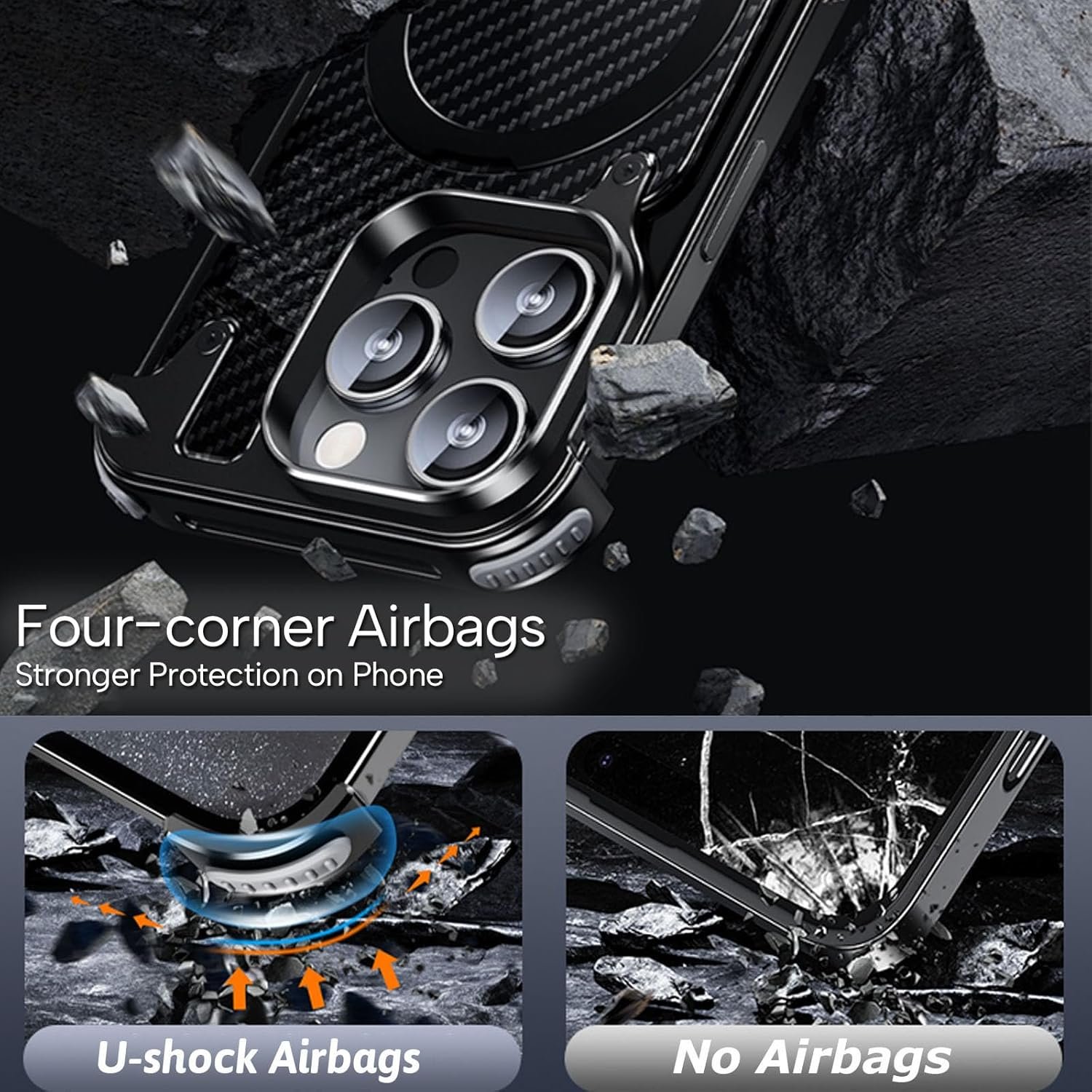 hot aluminum alloy carbon fiber metal case for iphone 16 pro max with 360 magnetic invisible ring stand cover for iphone 16 pro hot aluminum alloy carbon fiber metal case for iphone 16 pro max with 360 magnetic invisible ring stand cover for iphone 16 pro